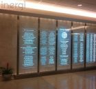 Glass Signage Board
