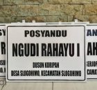 Plang Nama Posyandu