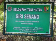 Plang Nama Kelompok Tani