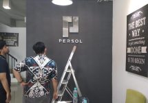 Standing Logo Persol, Jakarta