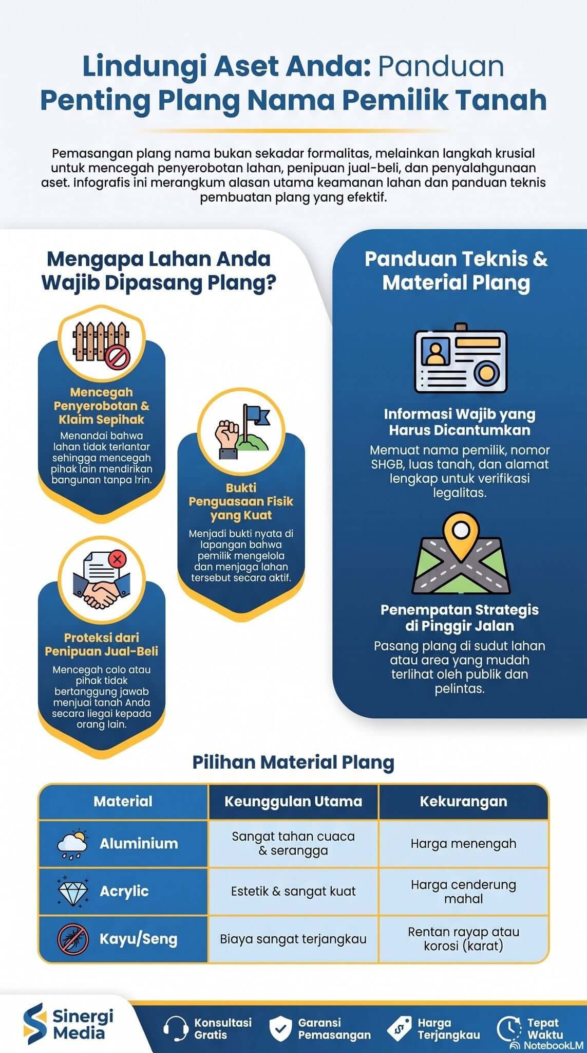 Plang Nama Pemilik Tanah Plang Nama Pemilik Tanah