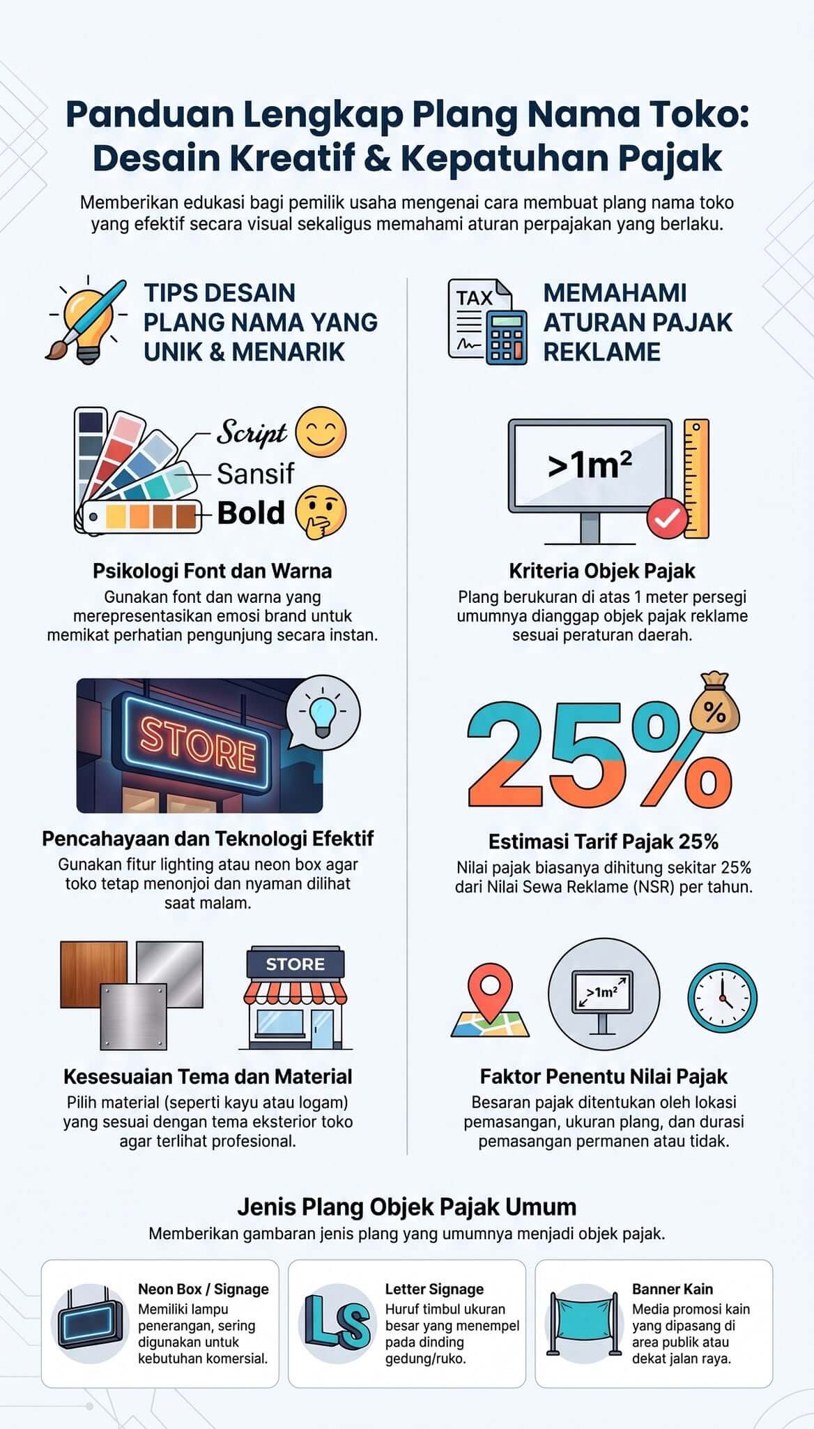 Plang Nama Toko Kena Pajak Plang Nama Toko Kena Pajak